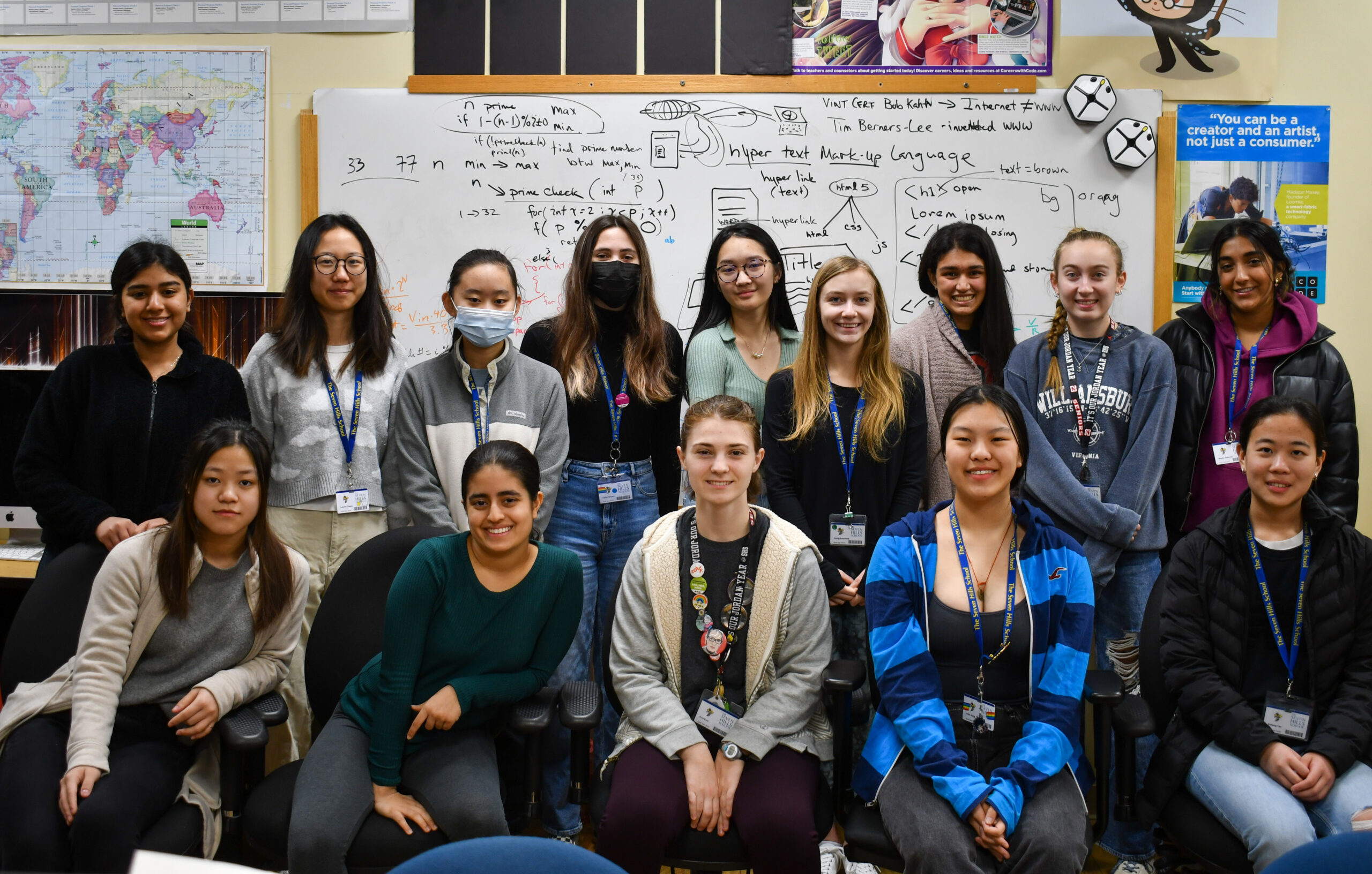 Seven Hills Earns Computer Science Female Diversity Award Seven Hills