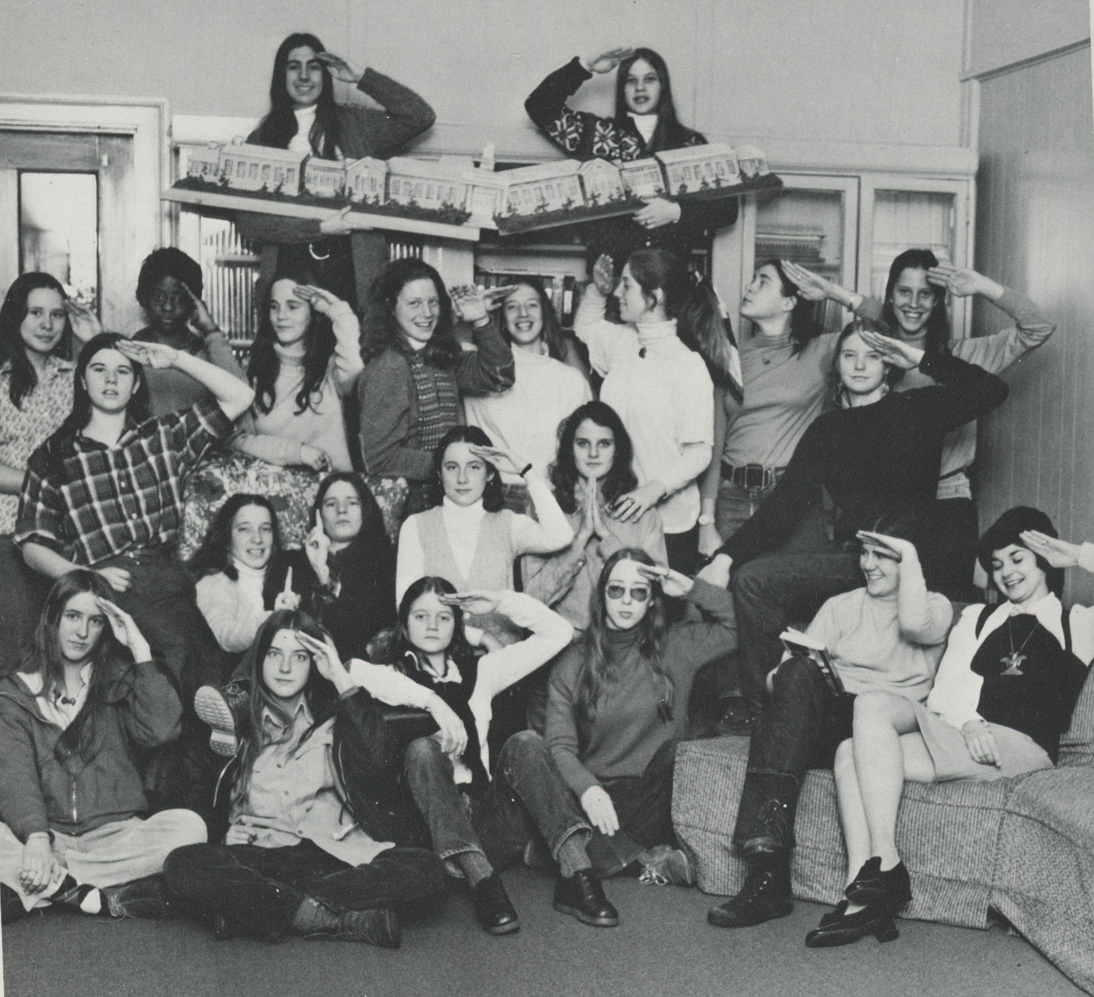 Class photos for 2024 reunion Seven Hills School
